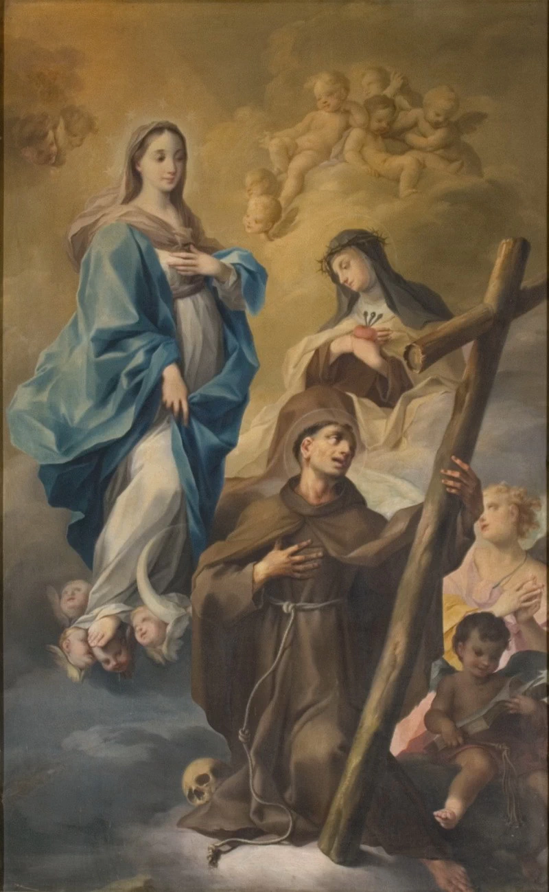 Madonna immacolata S. Pietro d'Alcantara e S. Teresa d'Avila